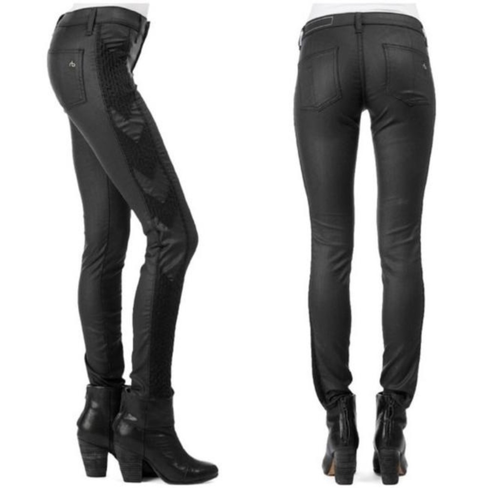 Rag & Bone black Raja pants